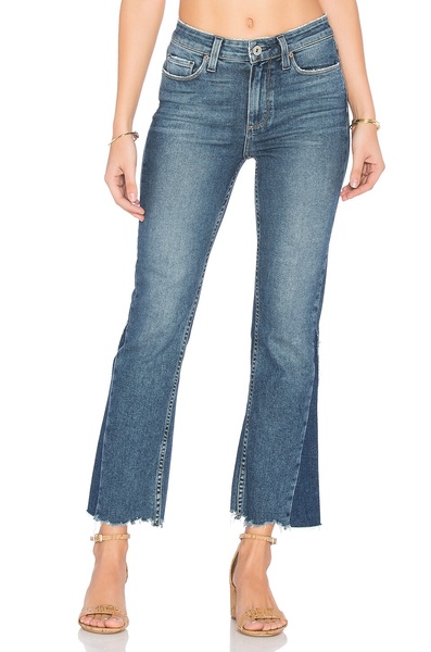 COLETTE patchwork cropped jeans