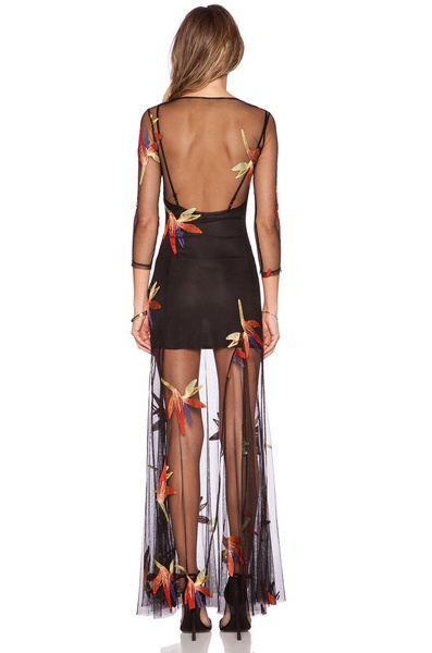 BIRDS OF PARADISE long skirt