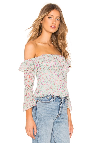 FARREN off-the-shoulder top