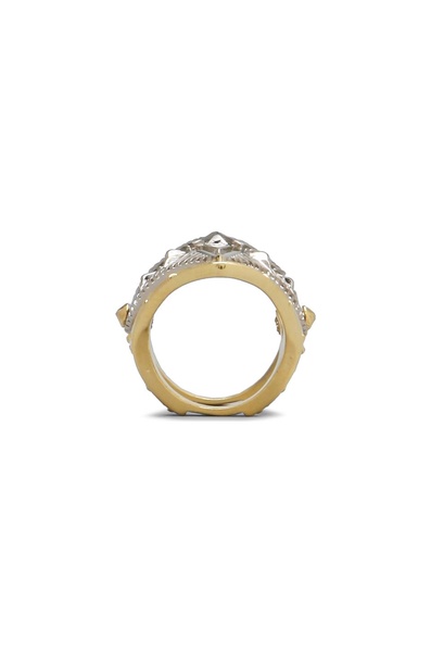 House of Harlow Moroccan Goum Armour Ring