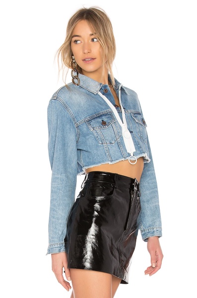 CROP denim jacket