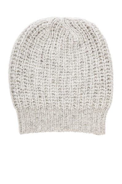 Hand knitted beanie