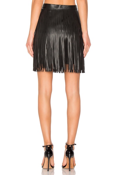 CLOVER tassel mini skirt