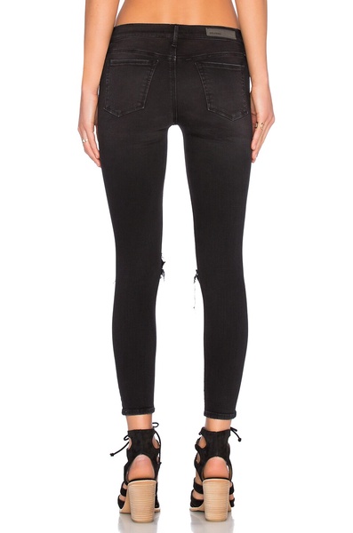 CANDICE mid-crotch super stretch skinny jeans