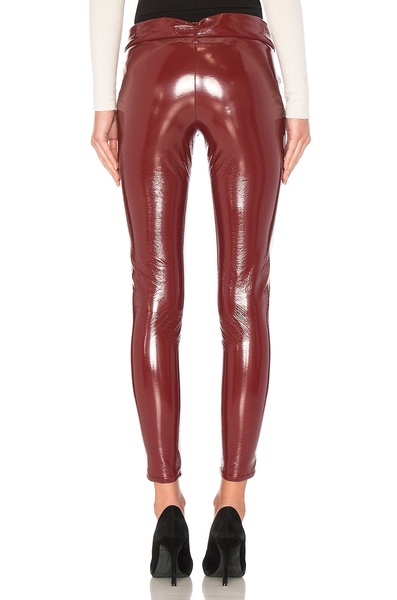 patent leather leggings