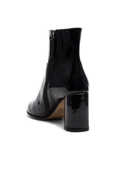 ZULU patent leather boots