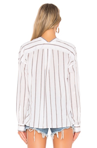 TEXTURED STRIPE SHIRT