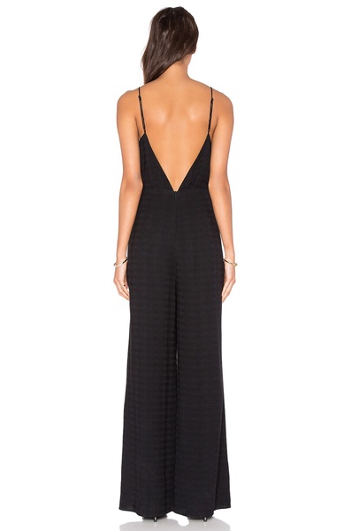 Deep V Jumpsuit