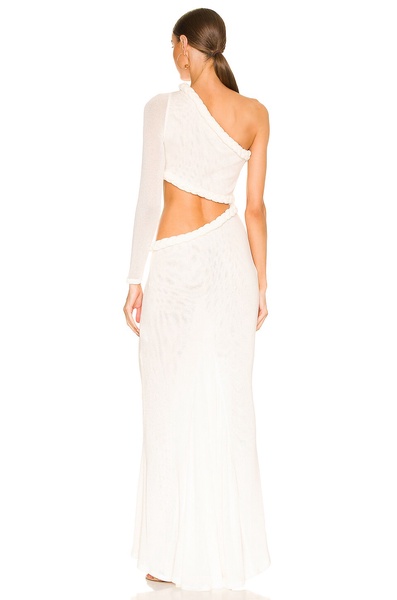 DALIA one-shoulder skirt