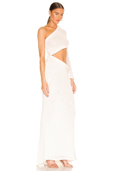 DALIA one-shoulder skirt