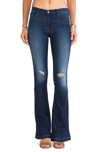 MARTINI flare-leg jeans