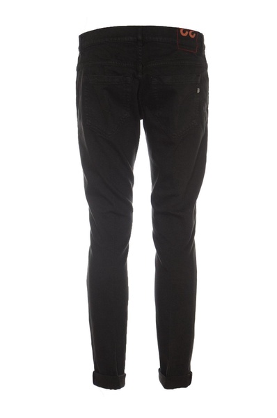 Button Detailed Straight Leg Jeans