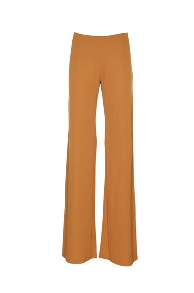 High-waisted Slip-on Trousers