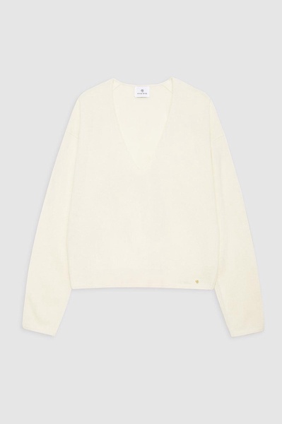 Athena Sweater - Ecru Cashmere