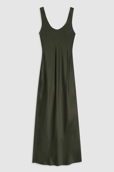 Camille Dress - Dark Olive