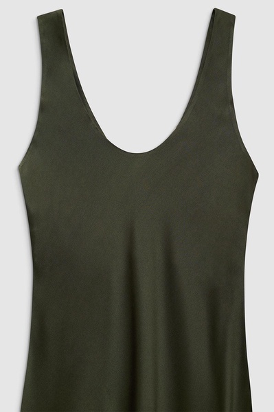 Camille Dress - Dark Olive