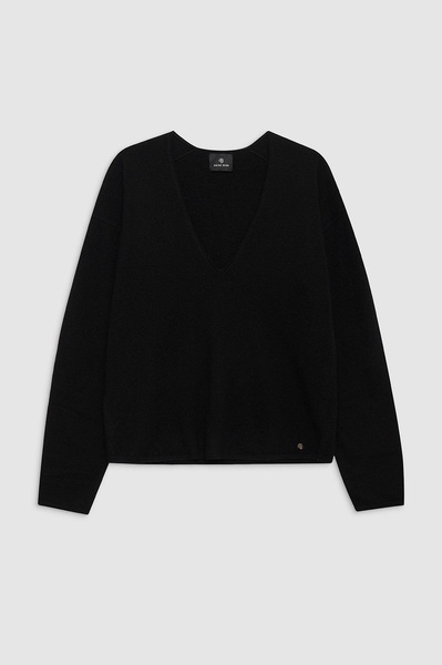 Athena Sweater - Black Cashmere