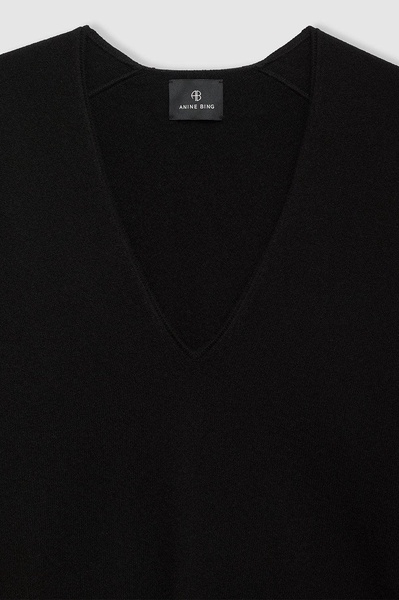 Athena Sweater - Black Cashmere