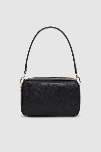 Lili Bag - Black Pebbled