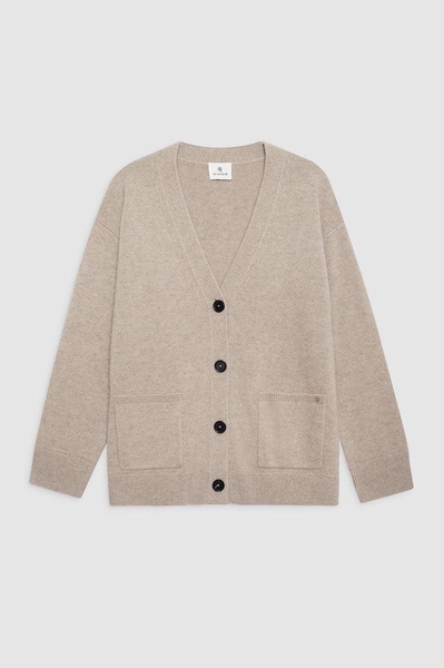 Jackson Cardigan - Brown Cashmere