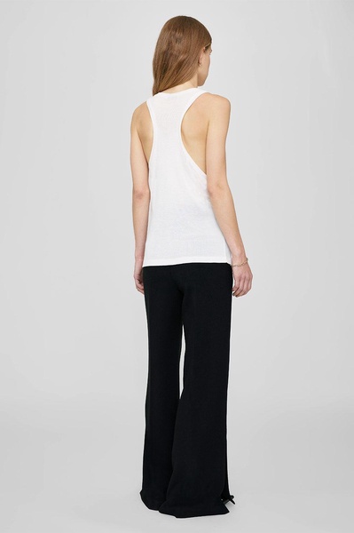 Dale Tank - Off White Cashmere Blend