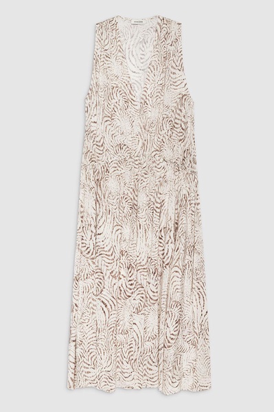 Mia Dress - Sand Seashell Print