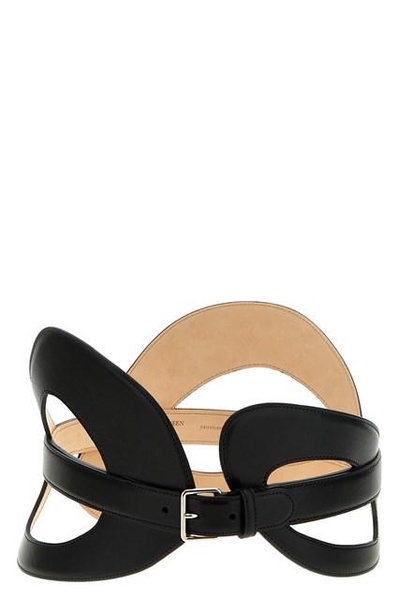 Alexander Mcqueen 'Curved' Belt