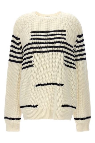 Striped Sweater Sweater, Cardigans Multicolor