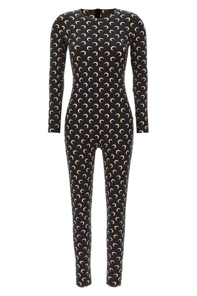 'Moon Printed' catsuit