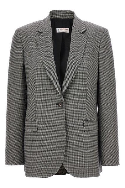 Houndstooth blazer