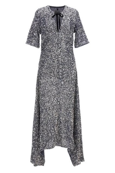 Sequin Long Dress Dresses Purple