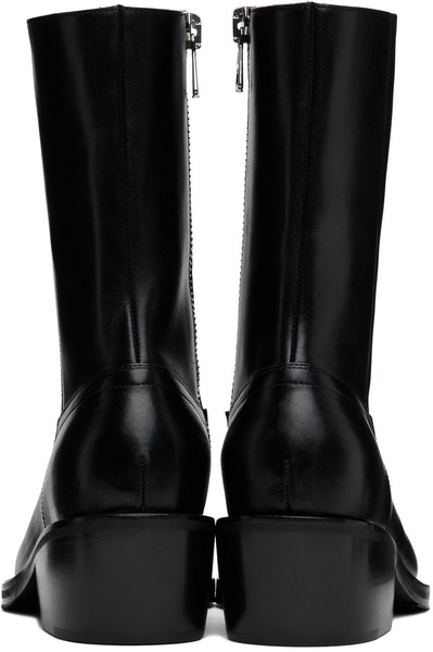 Black Leather Boots