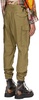 Khaki Tapered Cargo Pants