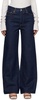 Indigo Ribcage Wide Leg Jeans