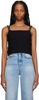 Black Montblanc Tank Top