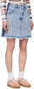 Blue KSENIASCHNAIDER Edition Denim Miniskirt