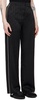 Black Jacquard Trousers