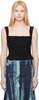 Black Imogene Tank Top