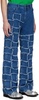 Blue New Patchwork Jeans