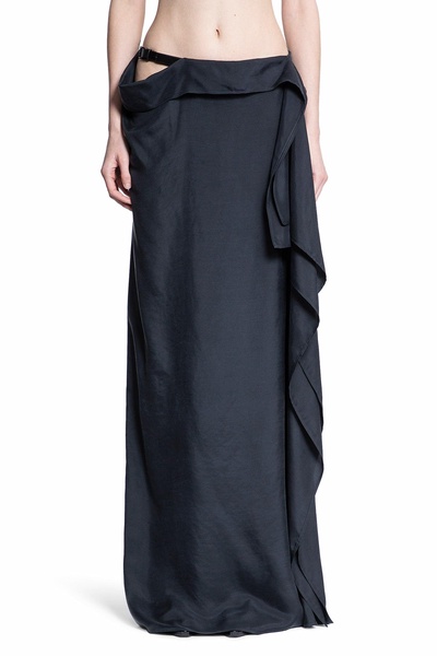 medi long asymmetric skirt