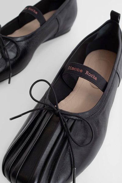 pleated classic ballerinas