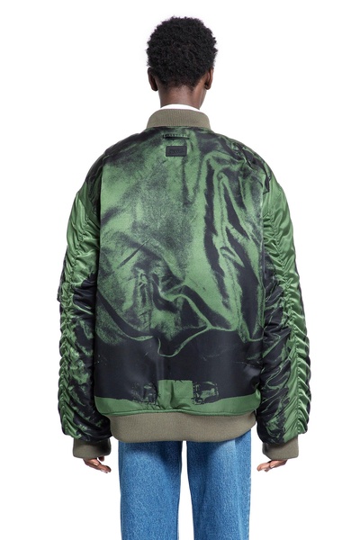 trompe l'oeil bomber printed bomber