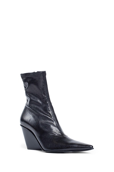 morgan wedge ankle boots