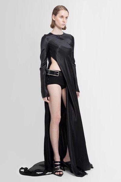 demy x-long high slit dress