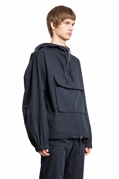 gusset hooded jacket