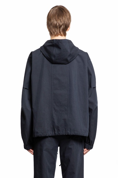 gusset hooded jacket