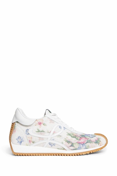 flow printed sneakers