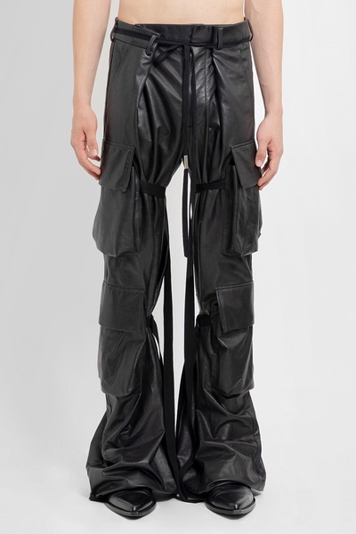 florimond cargo leather pants