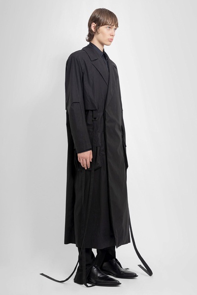 ronny long trench coat