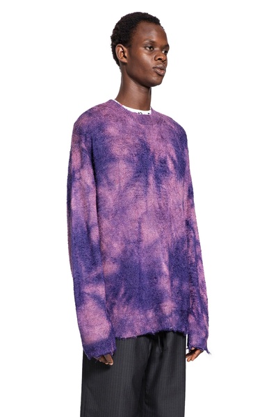 tie-dye rayon wool sweater